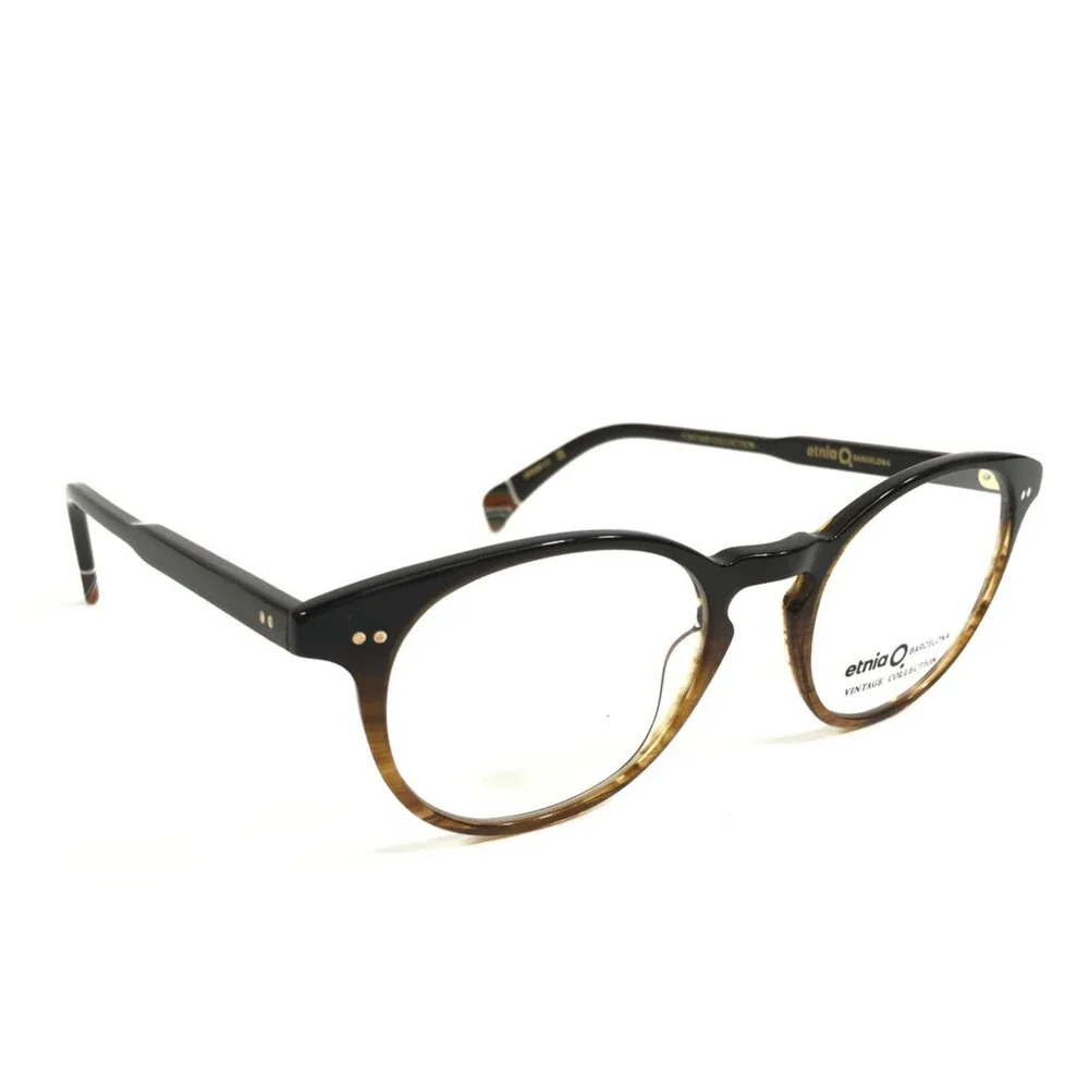 Etnia Barcelona Eyeglasses Frames KREUZBERG III HVBR Havana Brown 49-20-145